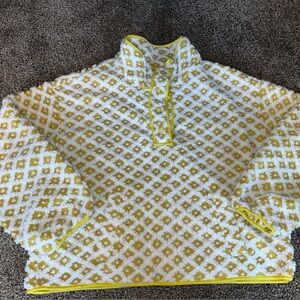 Midnight Lunch Wyoming pullover in Yellow size XL NWOT